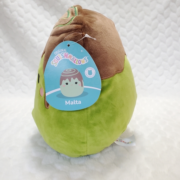 Malta Squishmallow Matcha Green Cinnamon Roll 8 Inch BNWT Stuffed Plush Toy - Picture 2 of 7